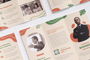 Seminar & Workshop Trifold Brochure