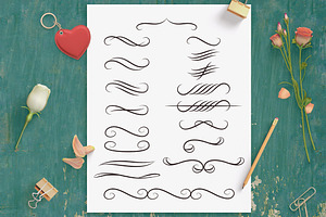 18 Calligraphy Dividers