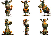 African Zebra Black History Clipart, an Illustration by Designking (Thumbnail 3 of 5)