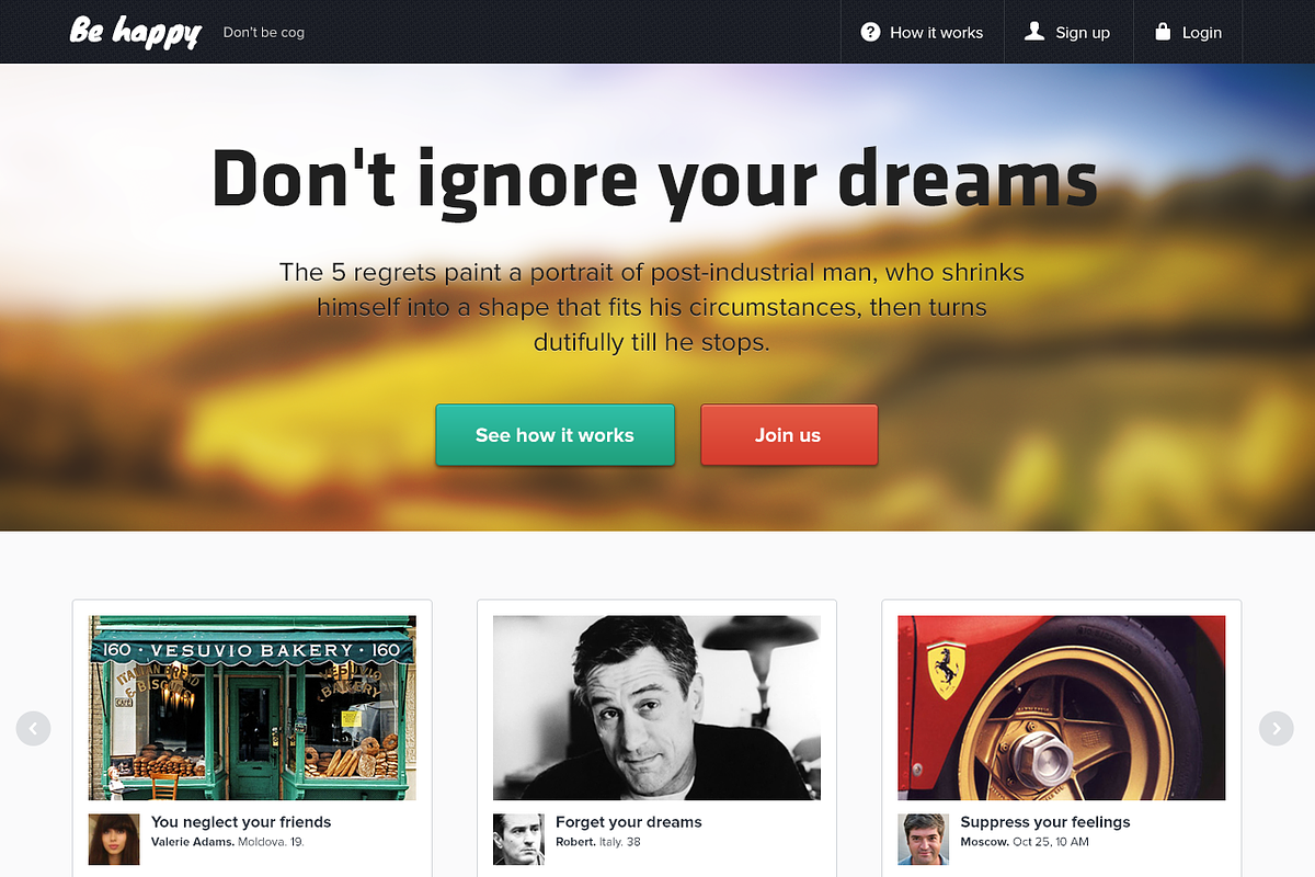 -60% Landing Page, a Landing Page Template by UI Store (Photo 3 of 5)