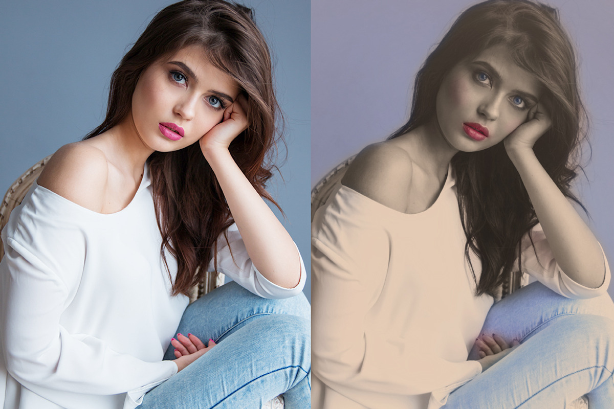 Colorized Old Photo Effect Photoshop, an Action Add-On by PhotoSpirit (Photo 5 of 11)