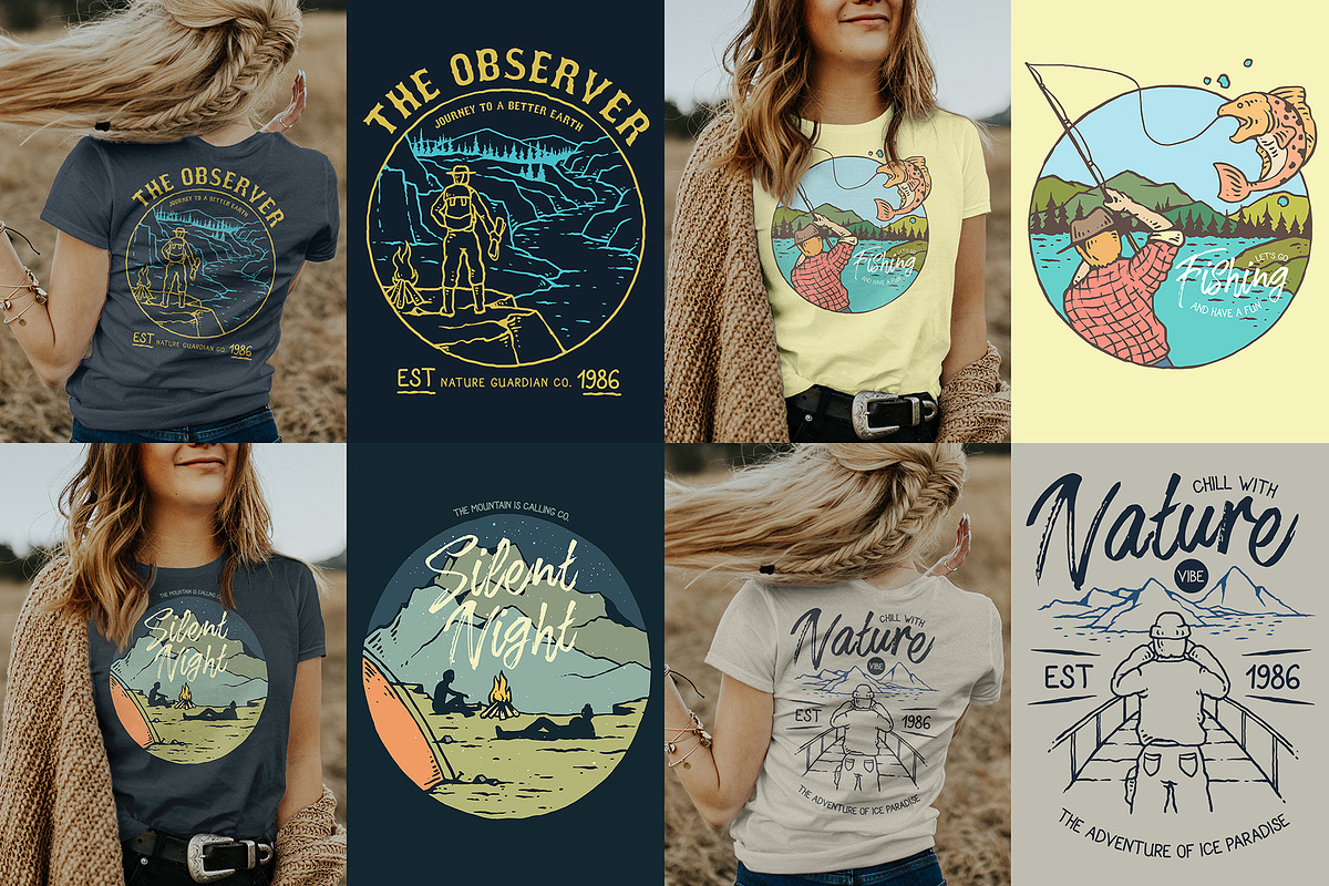 100 Keep Chillin' T-Shirt Designs, an Illustration by TSV Art Collective (Photo 14 of 26)