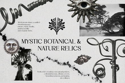 Mystic Botanical & Nature Relics, an Object Graphic by Natali Batu
