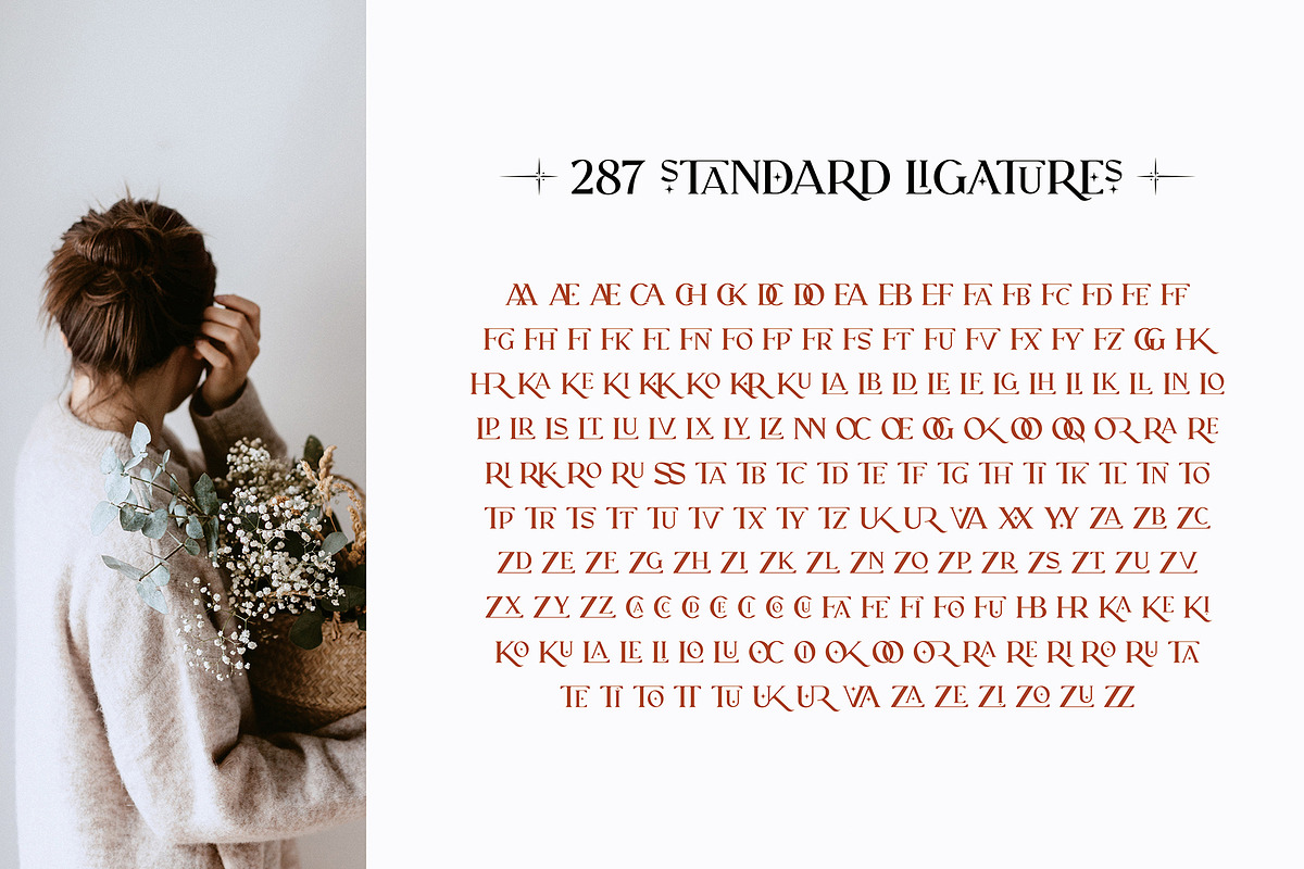 RELIGATH - Serif 316 Ligatures, a Serif Font by Enxyclo Studio (Photo 7 of 11)