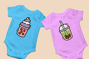 Boba doodle illustration, a Food Illustration by yellowline (Thumbnail 5 of 5)