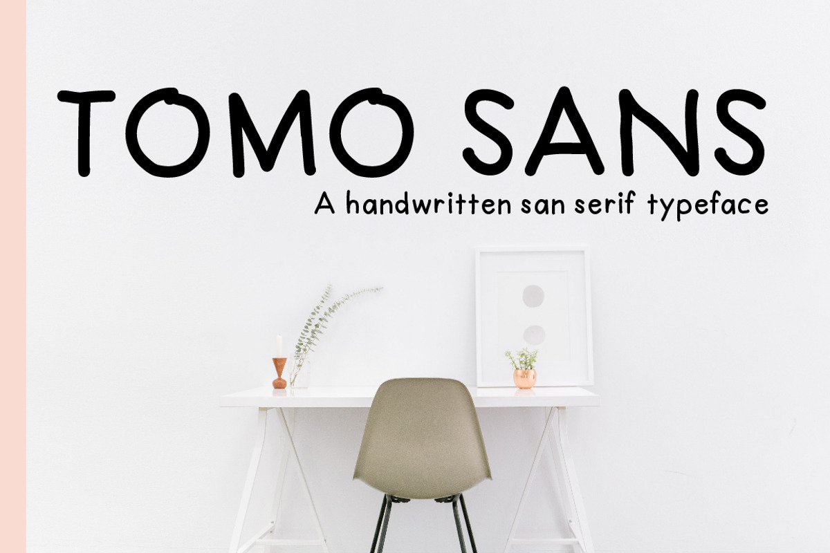TomoSans Sans Serif Typeface
