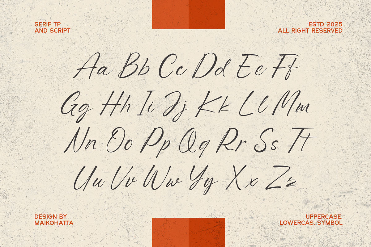 Qeica - Font Duo Typeface, a Serif Font by MaikoHatta (Photo 9 of 10)