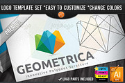 Colorful Creative 3D Geometric Logo, a Branding & Logo Template by joyologo (Thumbnail 1 of 5)