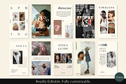 Fashion Editorial Insta Creator Kit, a Social Media Template by Clairee Design Studio (Thumbnail 5 of 7)
