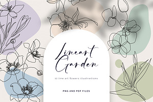 Lineart Garden