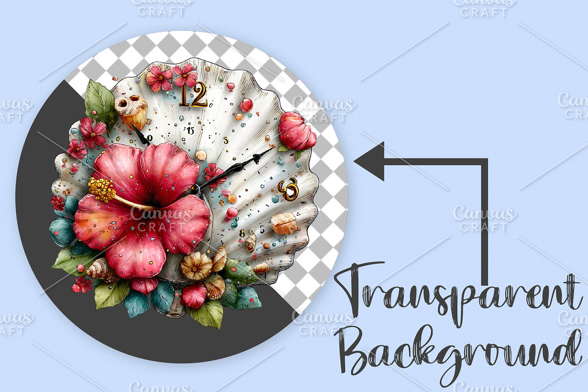Whimsical Summer Clipart Bundle, an Illustration by Canvas Craft (Photo 2 of 7)