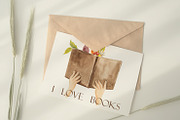 Books. Autumn., an Illustration by Love Watercolor Store (Thumbnail 5 of 5)