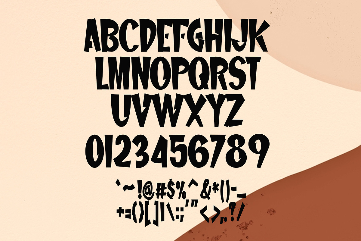 Dovrank - Modern Comic Font, a Symbol Font by ivan_artnivora (Photo 3 of 4)