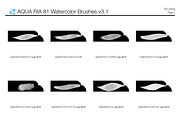 AQUA-RIA: 110+ Watercolor Brushes, a Brush Add-On by Georg's Procreate Brushes (Thumbnail 3 of 6)