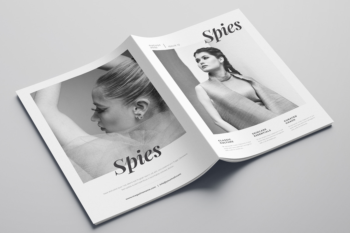 Magazine Template Design, Fashion, a Magazine Template by Niofix (Photo 6 of 6)