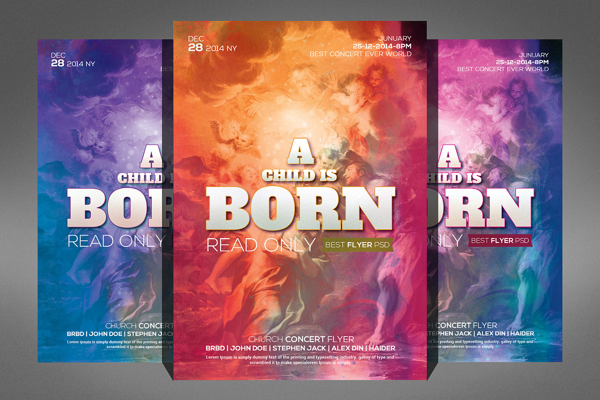 100 Party Flyer Bundle, a Flyer Template by Graphic Templates (Photo 21 of 101)