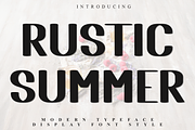 Rustic Summer, a Script Font by InermediaSTUDIO (Thumbnail 1 of 8)
