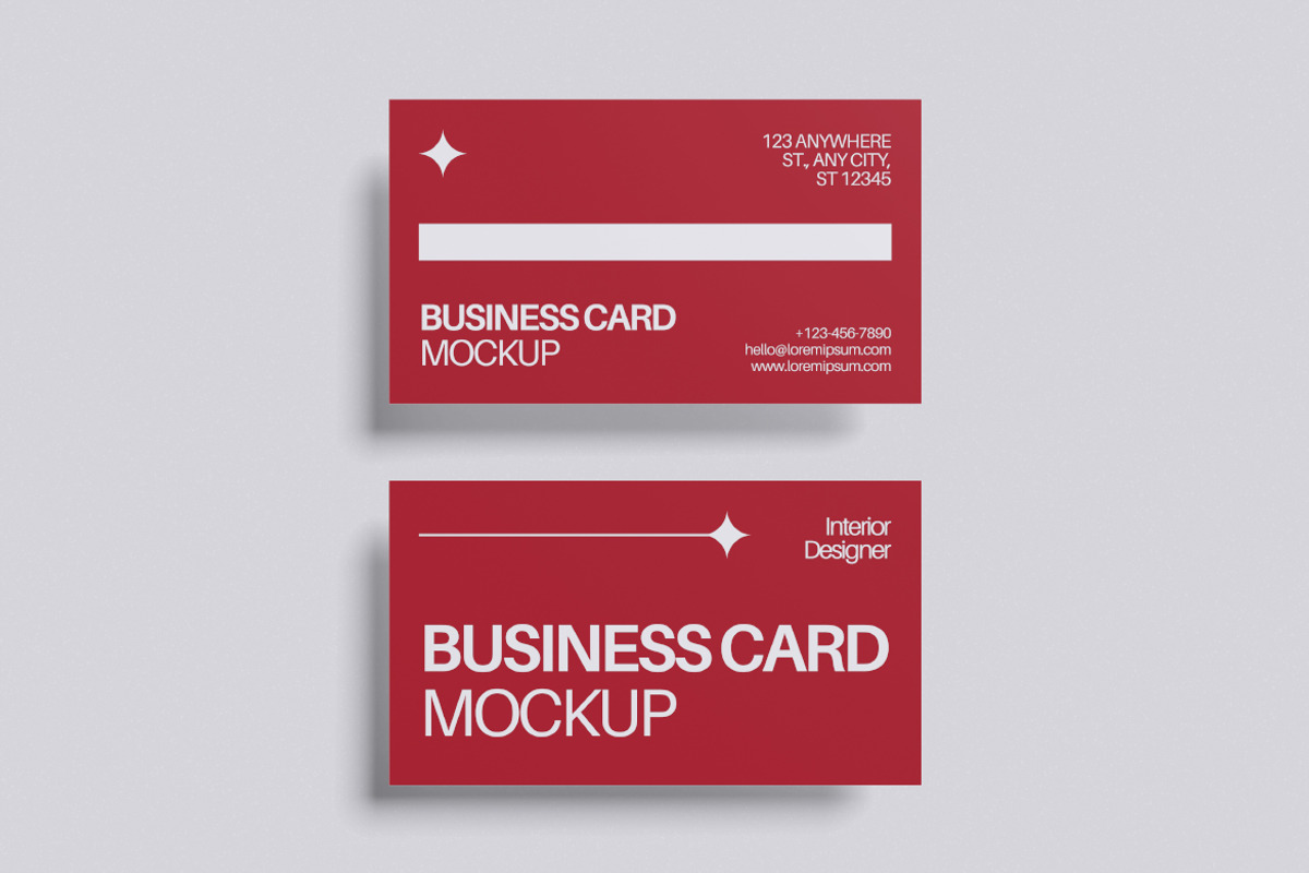 Business Card Mockup Bundle Set, an Advertising Mockup by Rielismee (Photo 2 of 5)