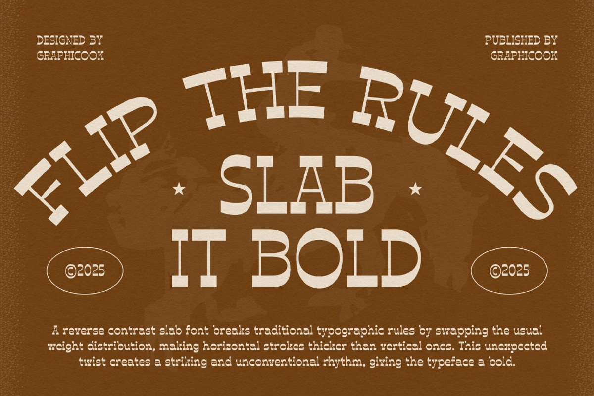 Broanse, a Slab Serif Font by graphicook (Photo 4 of 10)