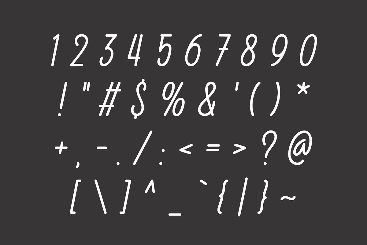 Dry Ice - Handwritten Font, a Handwritten Font by Pikgura (Photo 2 of 6)