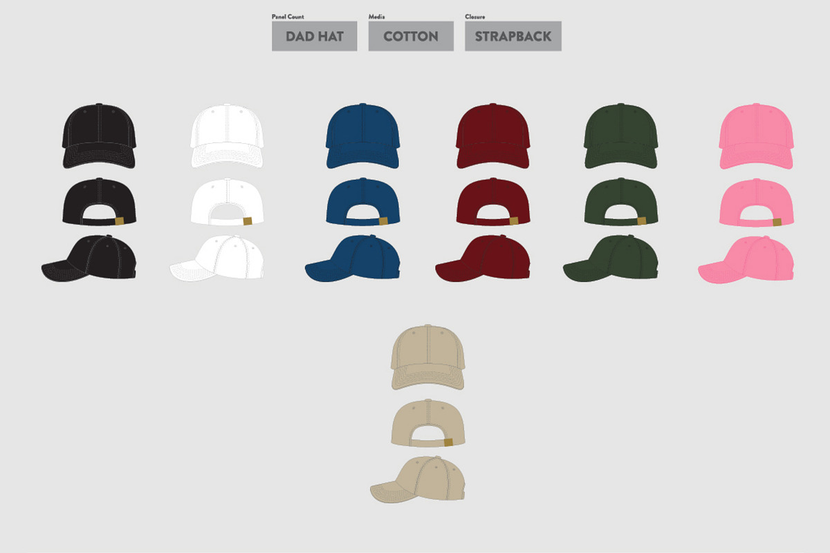 Hat Template - Dad Hat, a Hat Mockup by Template Haven (Photo 5 of 10)