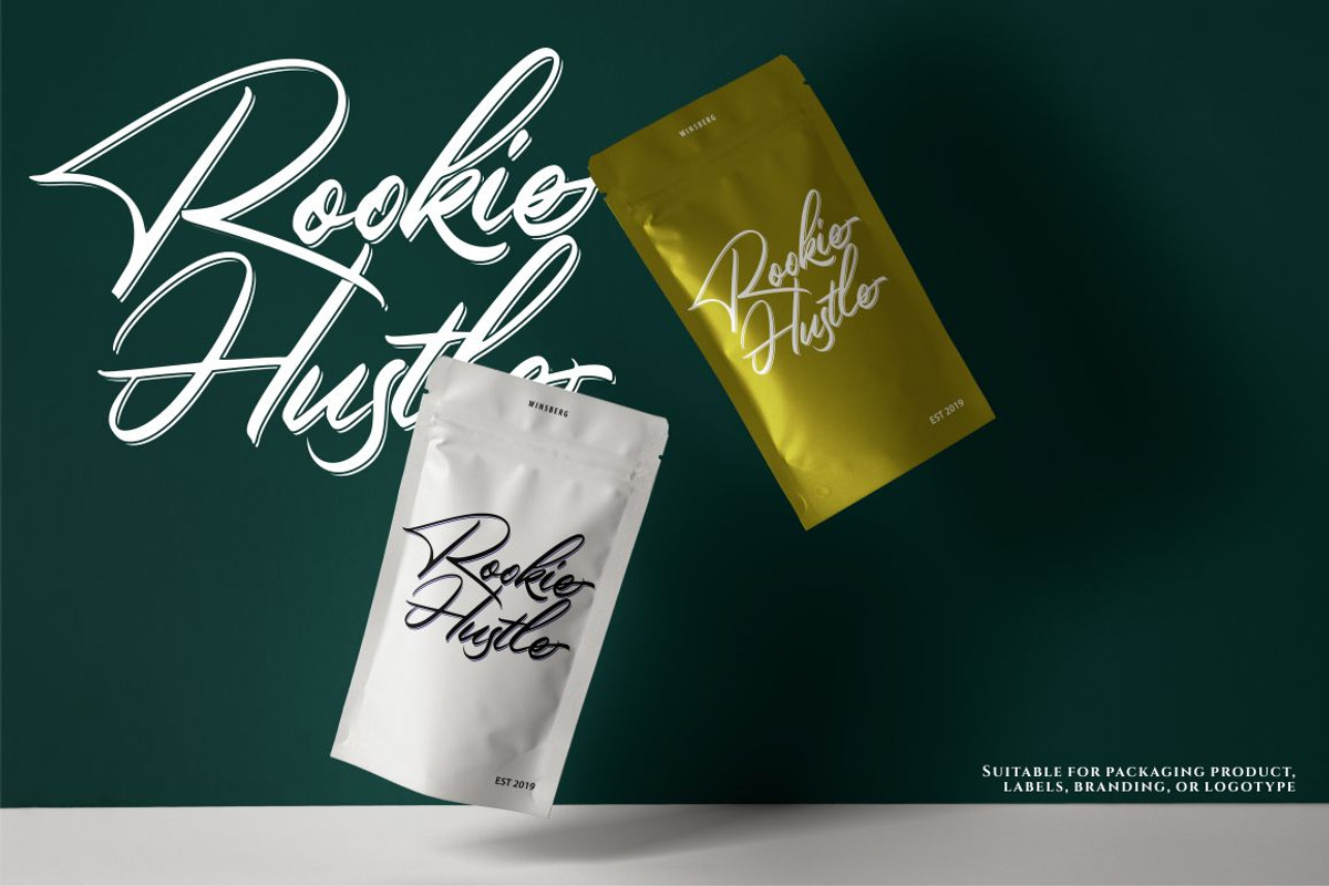Winsberg - Script Handlettering preview 7