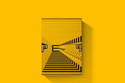 Yellow Geometric Cover Design Bundle, a Poster Template by NJ Himel (Thumbnail 33 of 40)