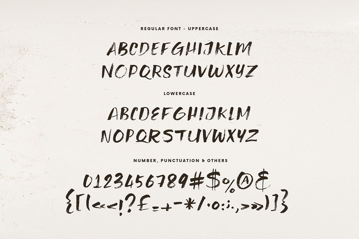 Angel Brush & SVG Font, a Handwritten Font by Cruzine (Photo 6 of 10)