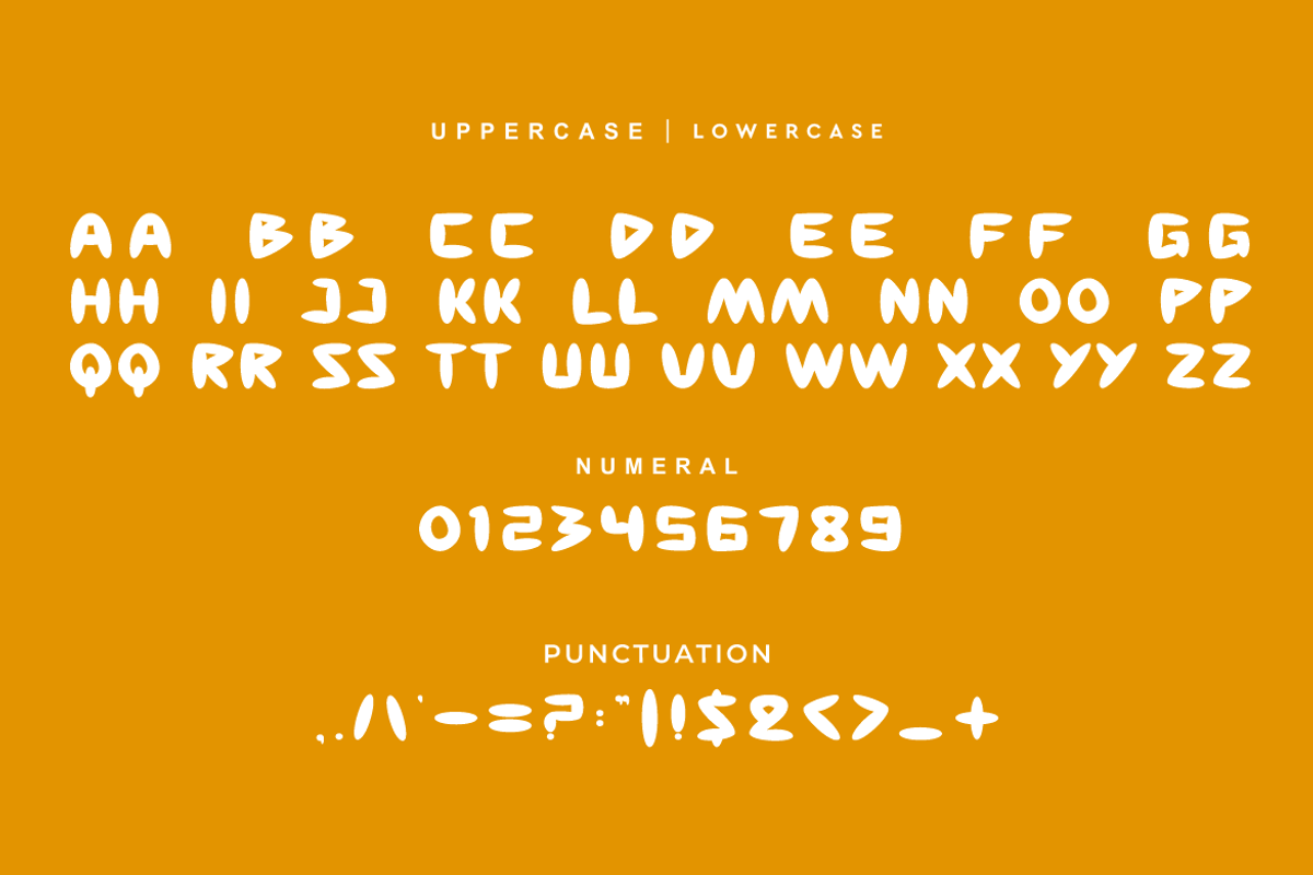 Burgundi - Food Font, a Sans Serif Font by Iqsiart Studio (Photo 3 of 6)