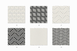 60 Geometric Seamless Patterns