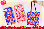 Cute Cherry Soda Seamless, a Background Graphic by K.JackArtwork (Thumbnail 4 of 8)