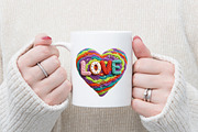 Faux Yarn Valentine Heart Png Love, an Illustration by designcity5 (Thumbnail 8 of 8)