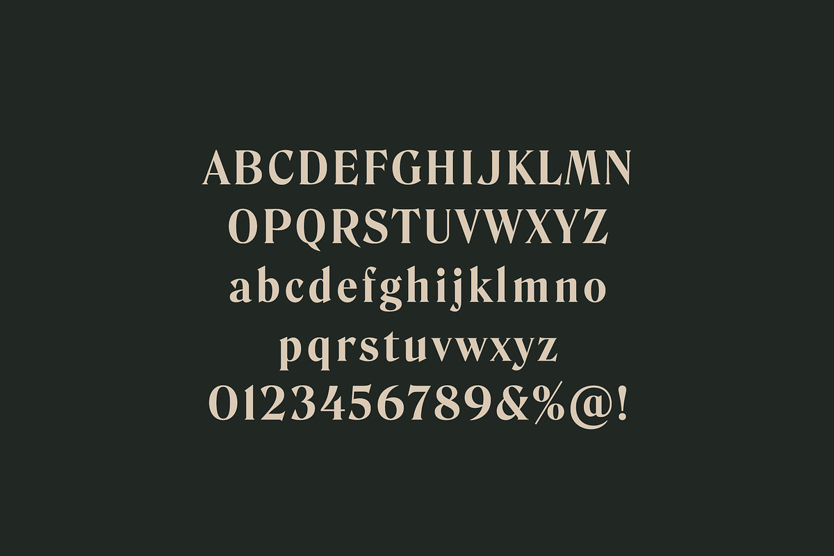 Range — A Vintage Classic Serif Font, a Font by Inlay Studio (Photo 7 of 7)