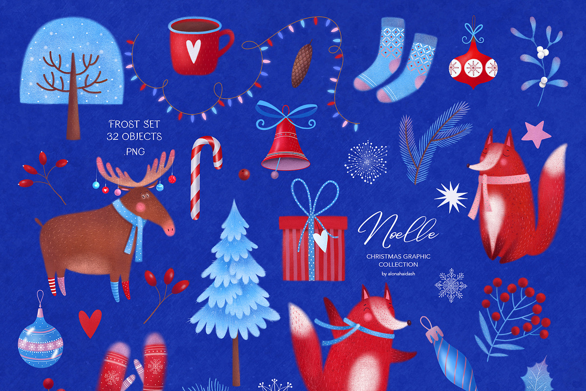 Noelle Christmas Graphic Collection, an Object Graphic by alonahaidash (Photo 8 of 16)