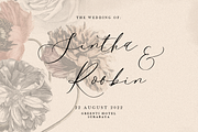 Anolia Mathew, a Script Font by artism_design (Thumbnail 4 of 7)