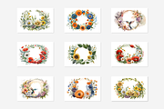 Summer Floral Watercolor Collection, a Seasonal Illustration by artsy-fartsy (Thumbnail 5 of 7)