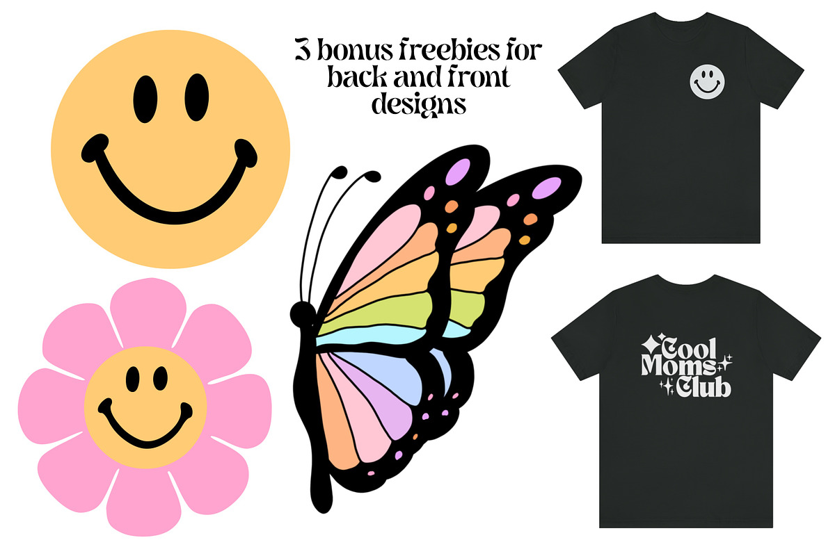 Cool Mom Tshirt Sublimation Designs, an Object Graphic by Dear Darling Design (Photo 5 of 10)