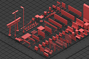 Mega pack Street kitbash, an Environmental 3D Model by MohamedHussien1 (Thumbnail 1 of 9)