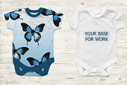 Baby onesie mockup, an Apparel Mockup by RM_design (Thumbnail 2 of 2)
