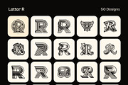 1400 Alphabet Letters Logo, a Solid Icon by Creative Stall (Thumbnail 25 of 34)