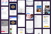 iOS11 GUI KIT Illustrator Sketch XD, an UI Kit Template by Ui Markets (Thumbnail 17 of 21)
