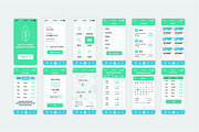 Mobile App UI Kit, a Templates & Theme by alexdndz (Thumbnail 9 of 21)