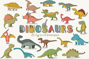 Dinosaurs, an Illustration by clipick (Thumbnail 1 of 5)