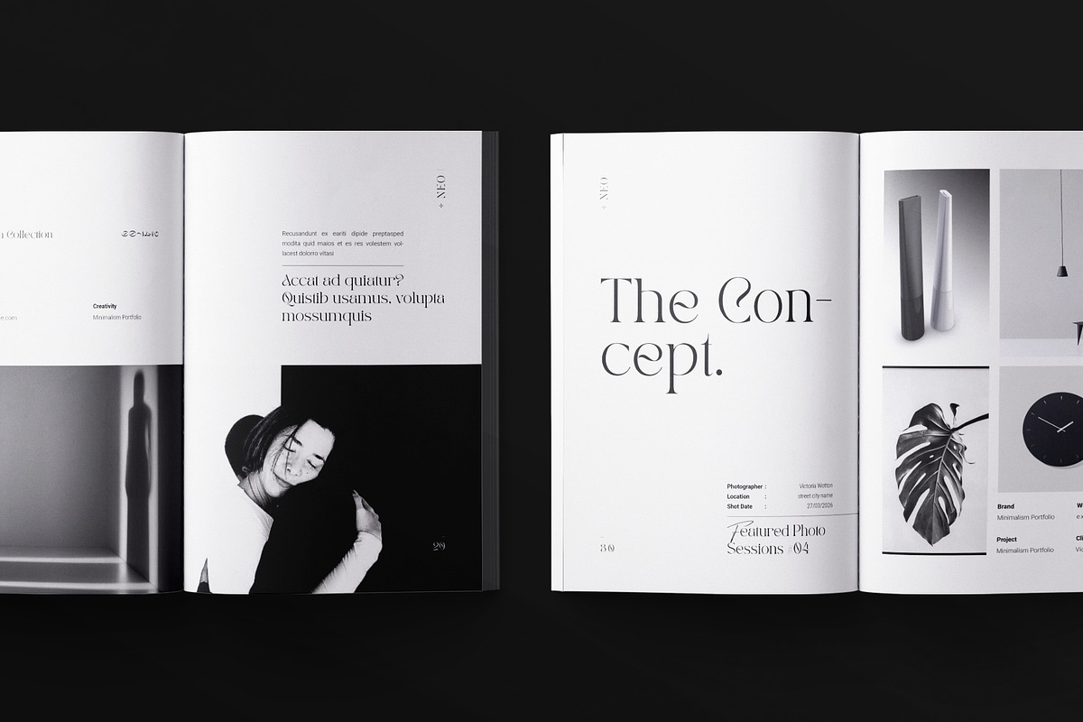Photography Portfolio Template, a Brochure Template by ArtisanaAura (Photo 13 of 19)
