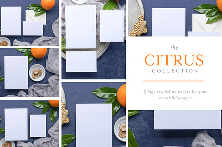 Citrus - Invite Mock Up Bundle