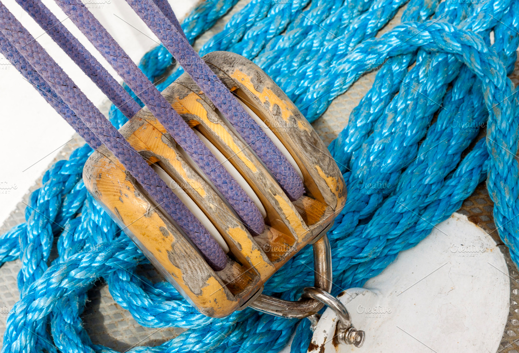 Marine ropes and ship tackle, a Transportation Photo by BOOCYS