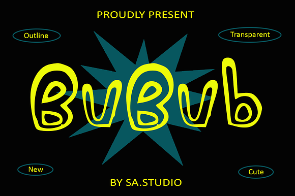 Bubub Font preview 6