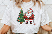 Quirky Christmas Santa PNG, an Illustration by Craft Nest (Thumbnail 6 of 6)