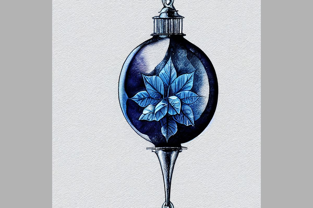 Blue Christmas decorations. Seamless, a Pattern Graphic by Zoya Miller (Photo 6 of 9)