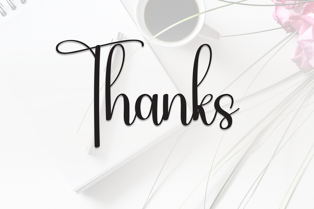 Calligraphy | Script Font, a Handwritten Font by Scratchones (Photo 8 of 8)